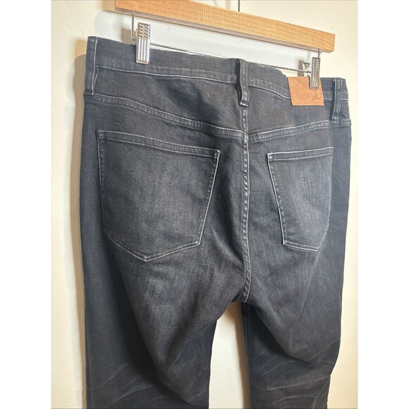 J. Crew Jeans Billie Demi Boot Crop Button Fly Black Wash Women's Size 31 - Picture 10 of 16